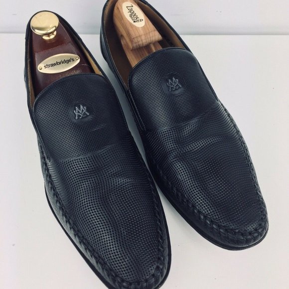 mezlan micro studded loafer